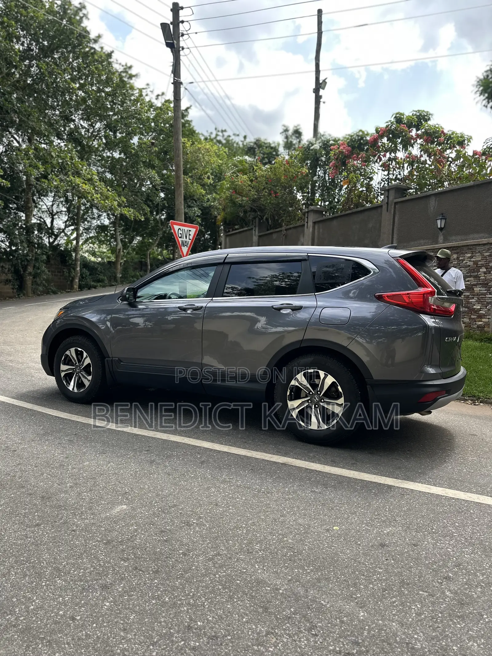 Honda CR-V LX 1.5 2019 Gray