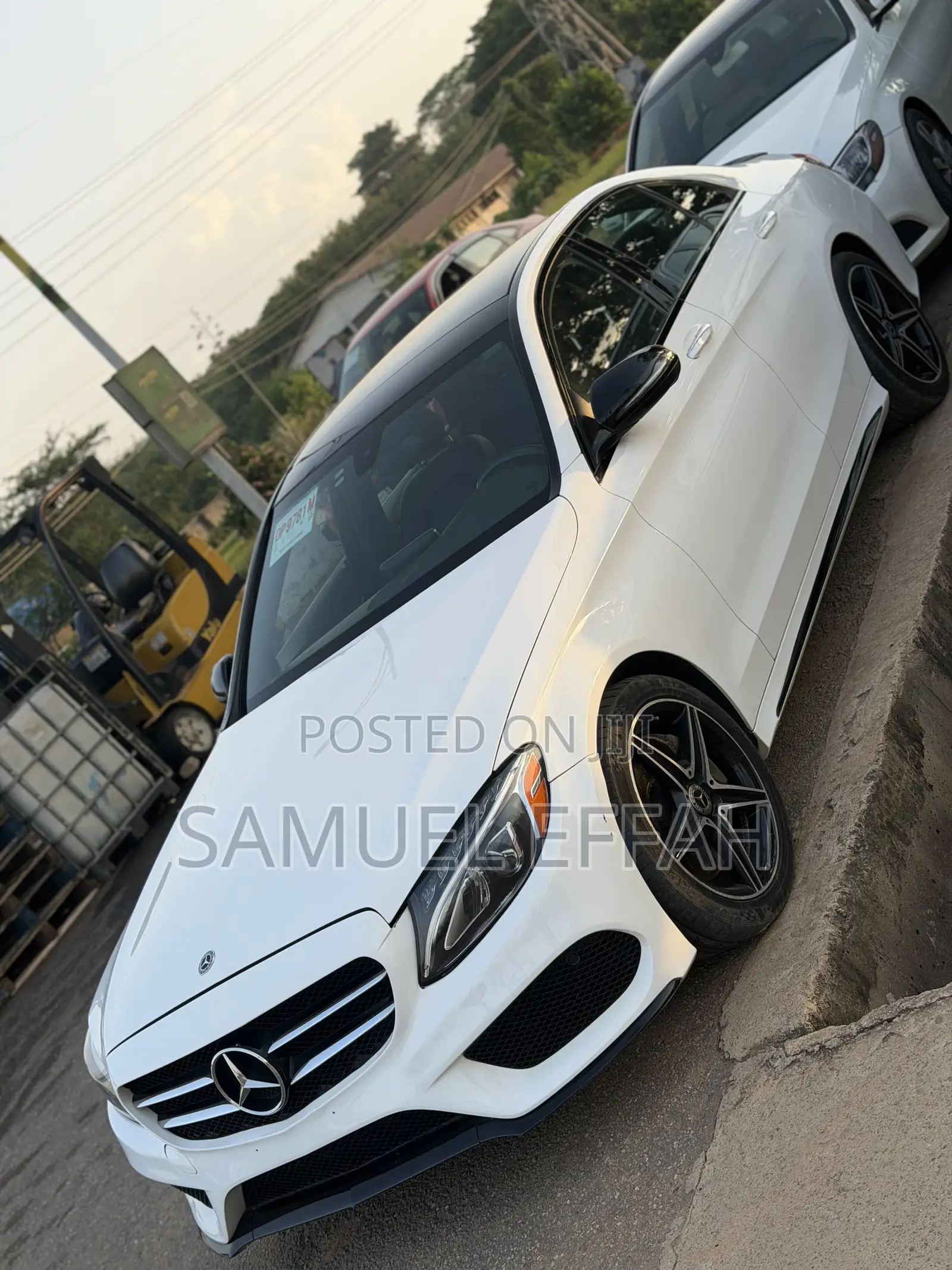 Mercedes-Benz C300 Base C300 AWD 4MATIC Sedan 2018 White