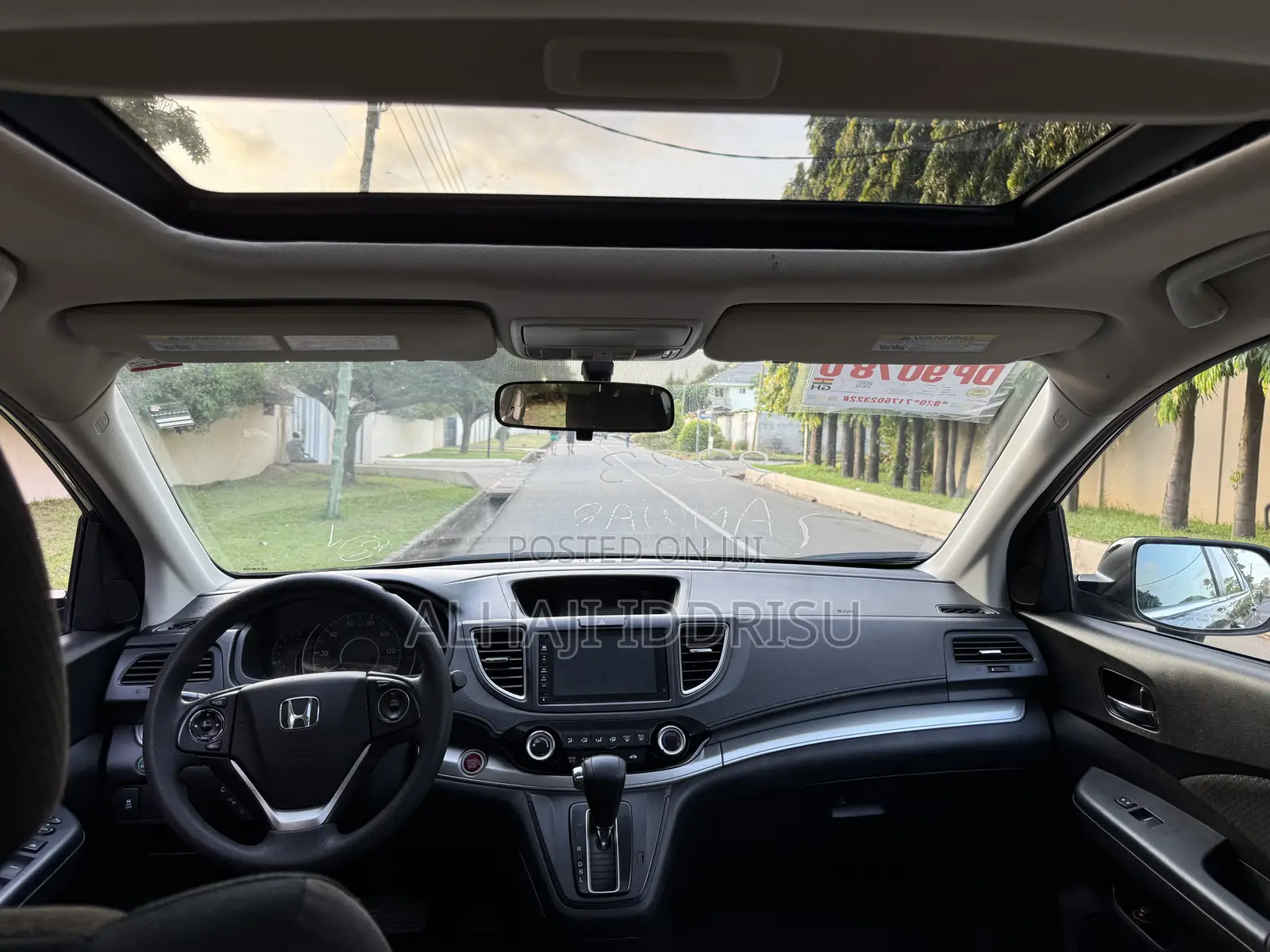 Honda CR-V EX-L 4dr SUV (2.4L 4cyl CVT) 2016 Black