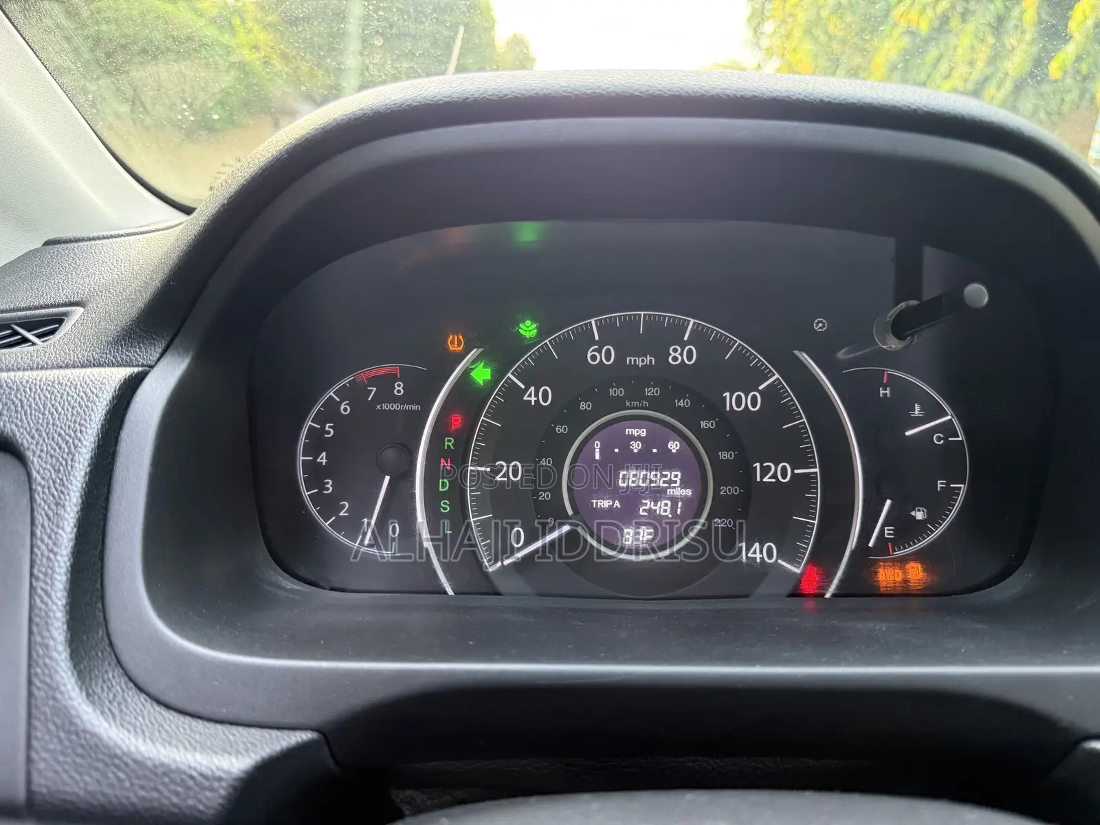 Honda CR-V EX-L 4dr SUV (2.4L 4cyl CVT) 2016 Black