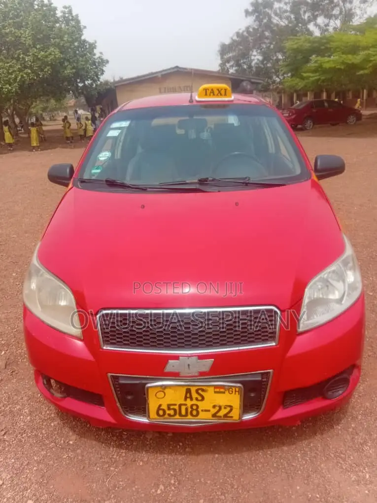 Chevrolet Aveo 2012 Red