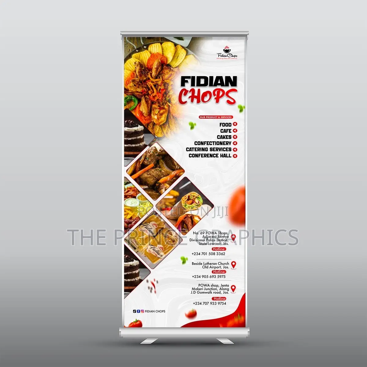Pull Up Banner With Machine