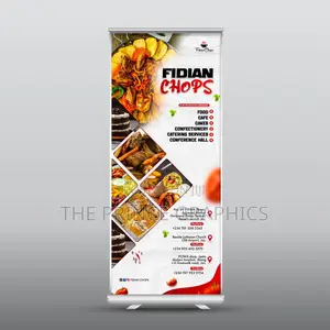 Pull Up Banner With Machine