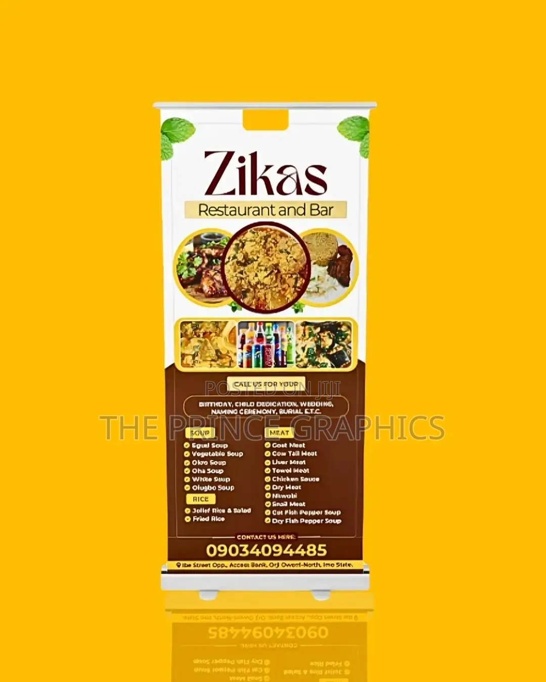 Pull Up Banner With Machine