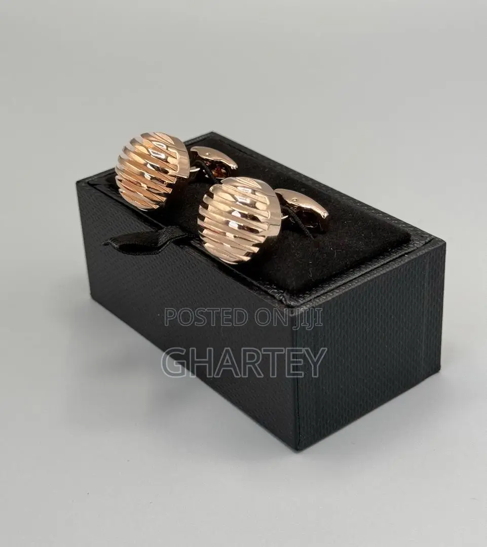 Unique Rosegold Luxury Designed Cufflinks
