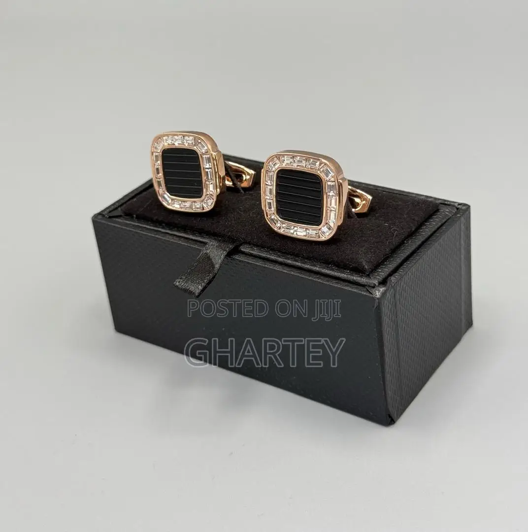 Unique Rosegold Luxury Designed Cufflinks