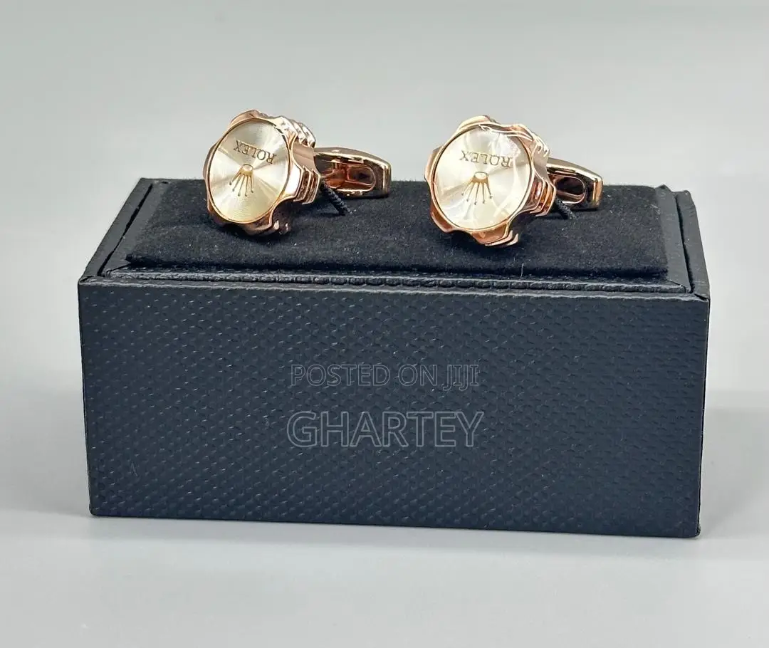 Unique Rosegold Luxury Designed Cufflinks