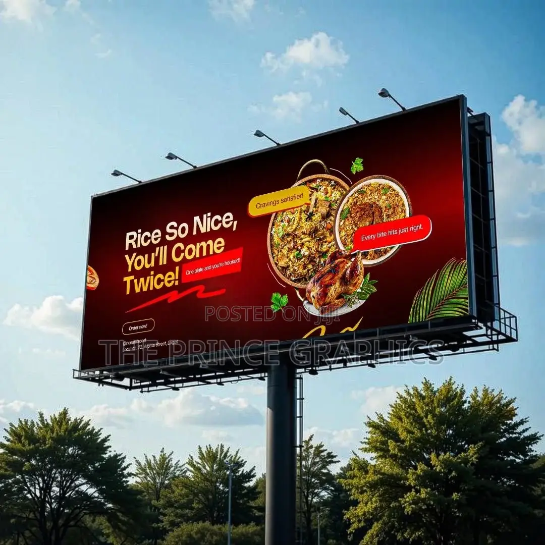Banner Printing and Mounting on Billboard Service