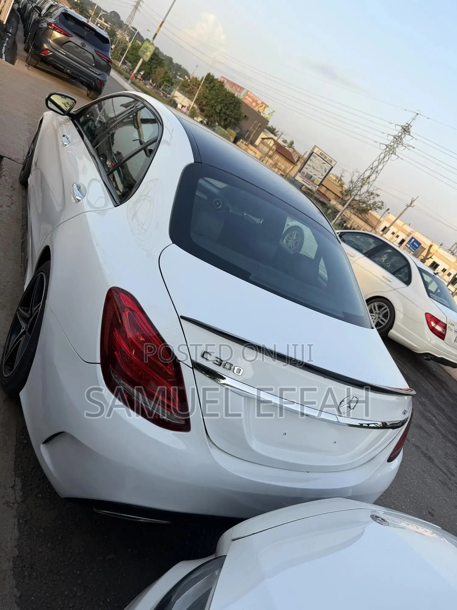 Mercedes-Benz C300 Base C300 AWD 4MATIC Sedan 2018 White