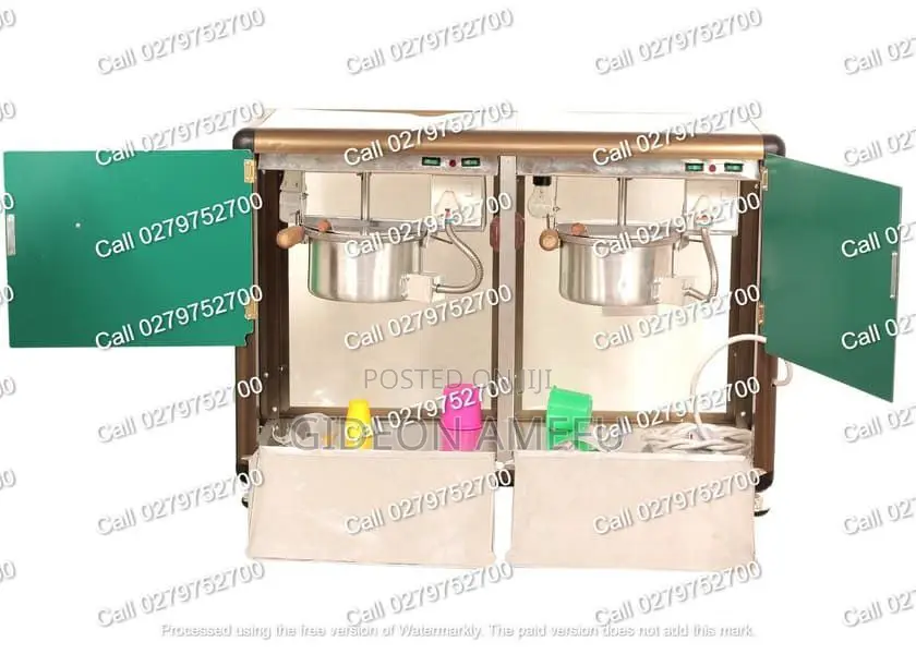 Double Popcorn Machine