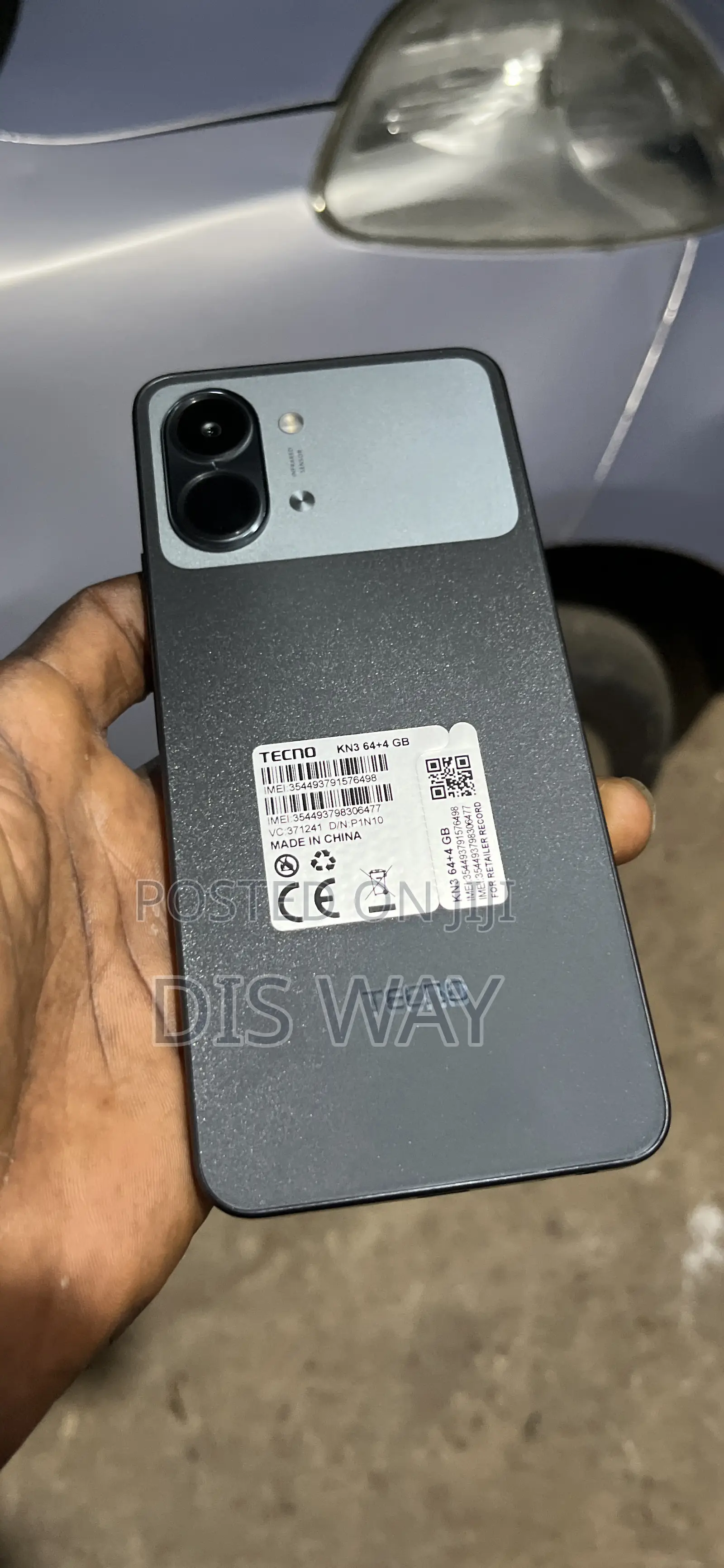 New Tecno Pop 20 64 GB Black