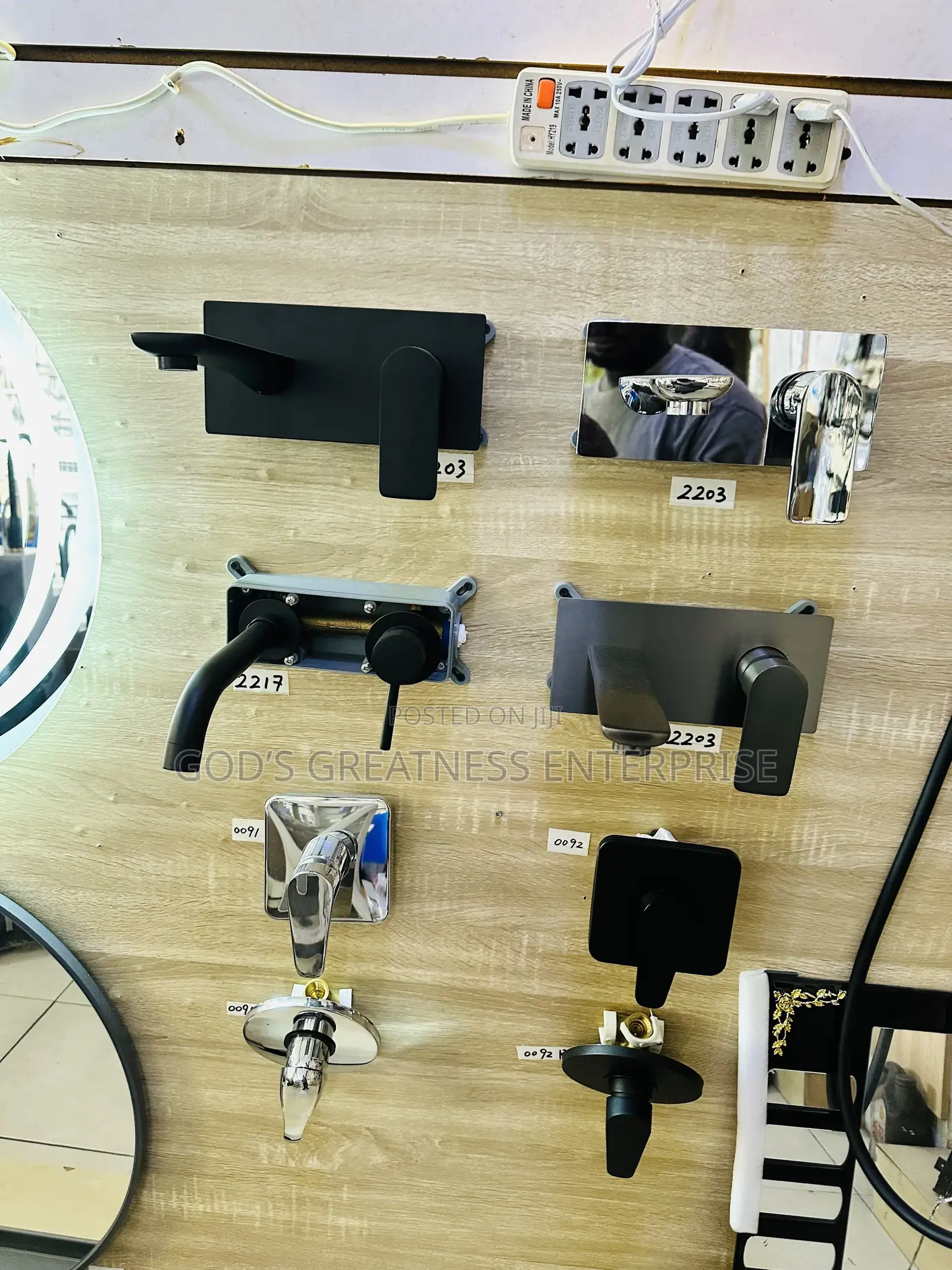 Concealed Basin Taps