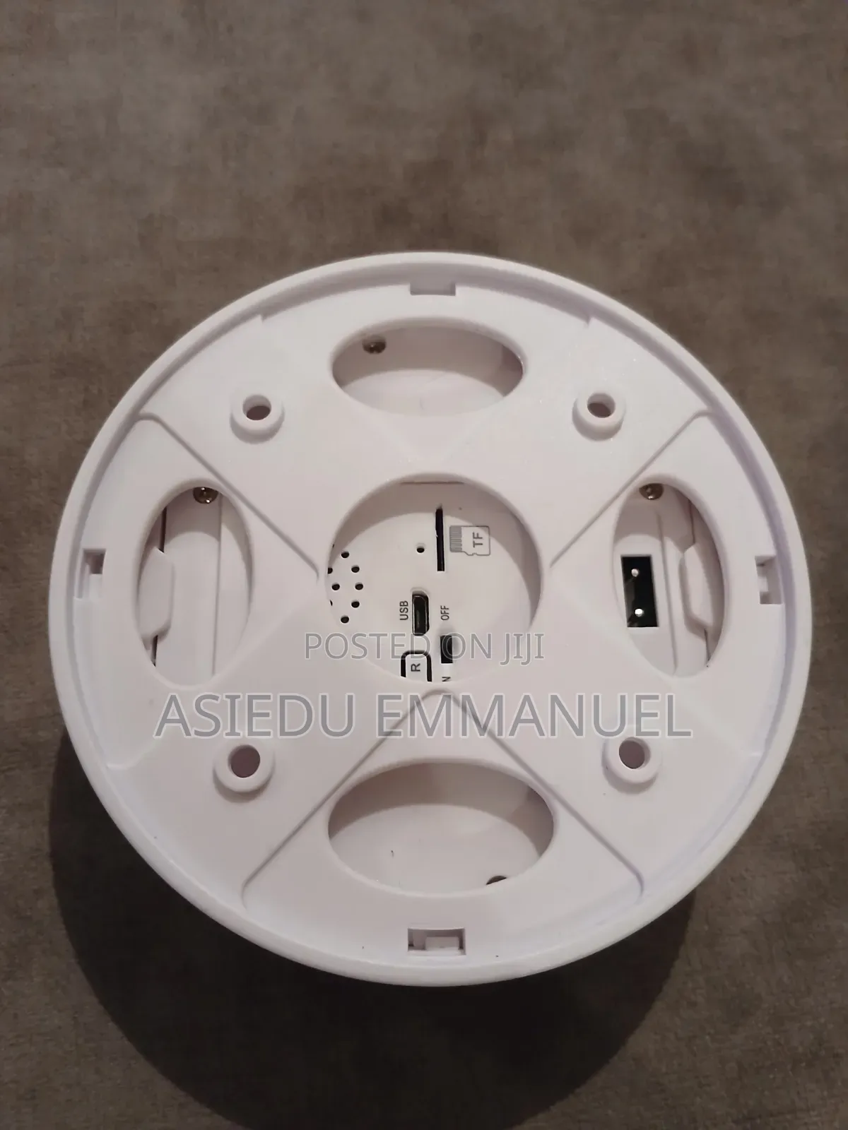 Smoke Detector With Secrete Camera