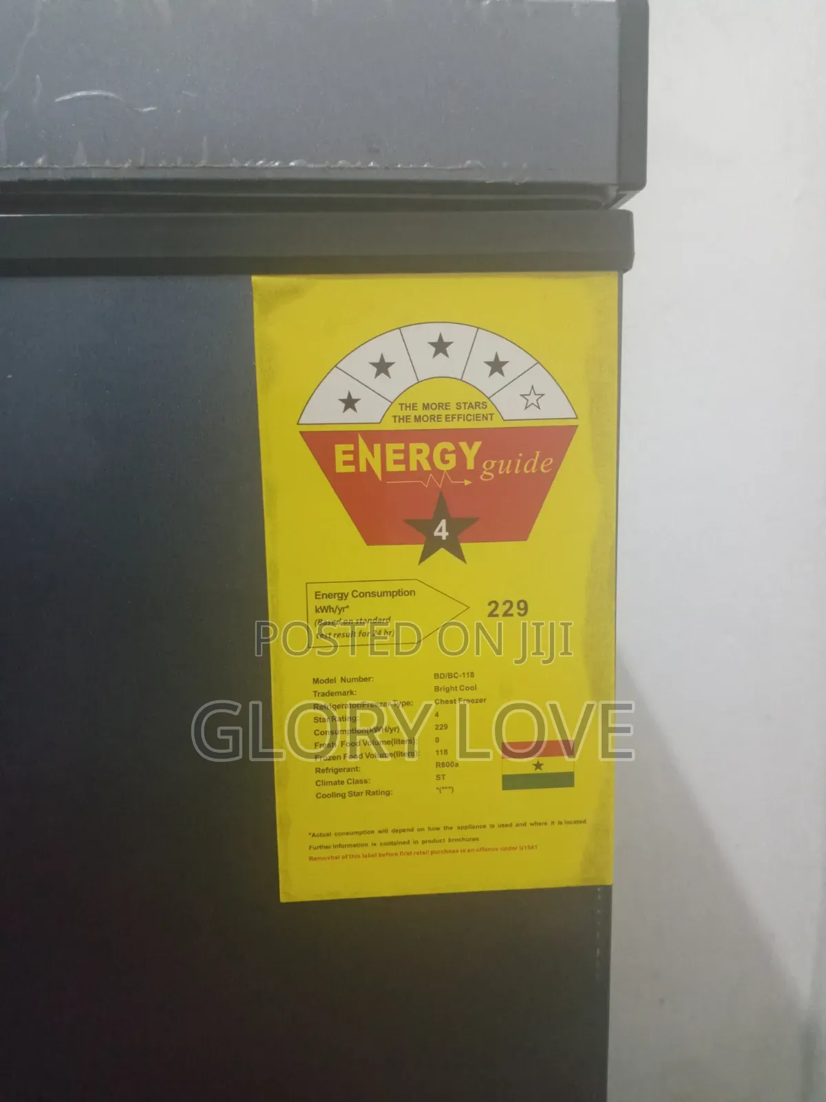 100l Bright Cool Chest Freezer