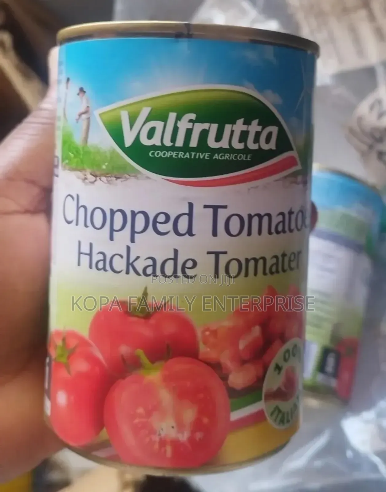Chopped Tomato in Tomato Juice From Uk