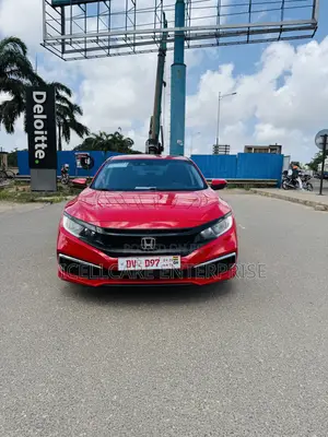 Honda Civic EX Sedan 2019 Red