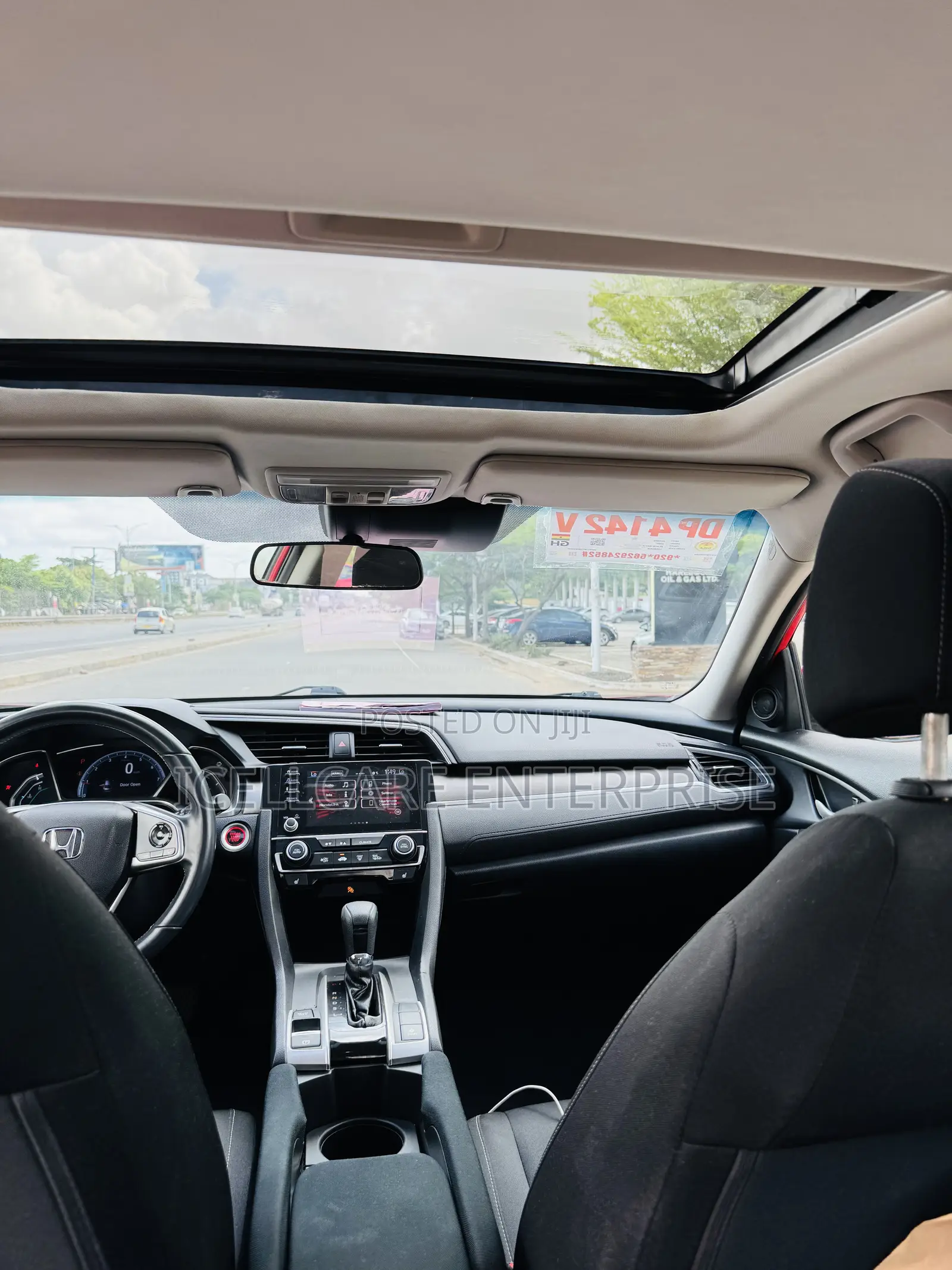 Honda Civic EX Sedan 2019 Red
