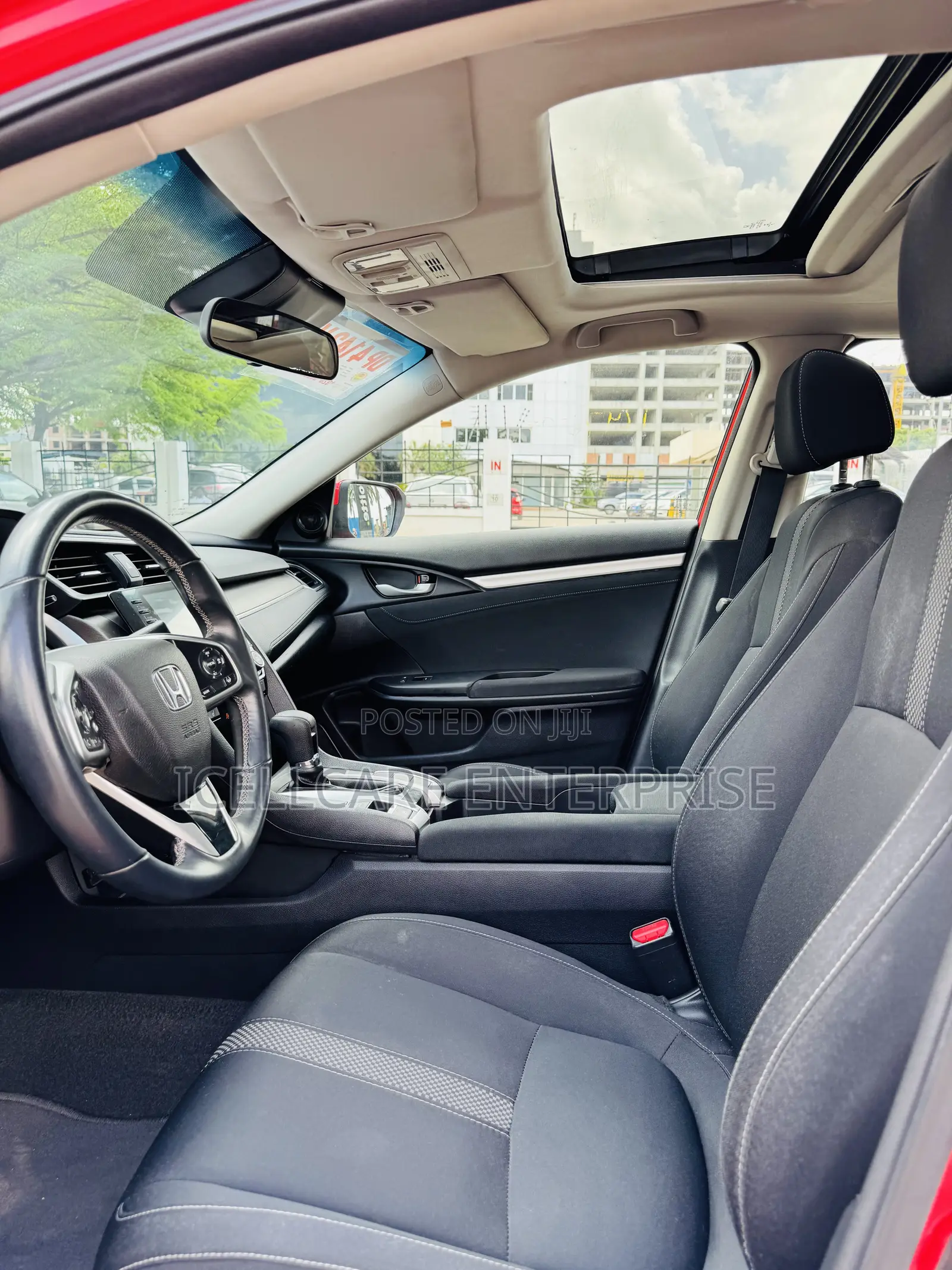 Honda Civic EX Sedan 2019 Red