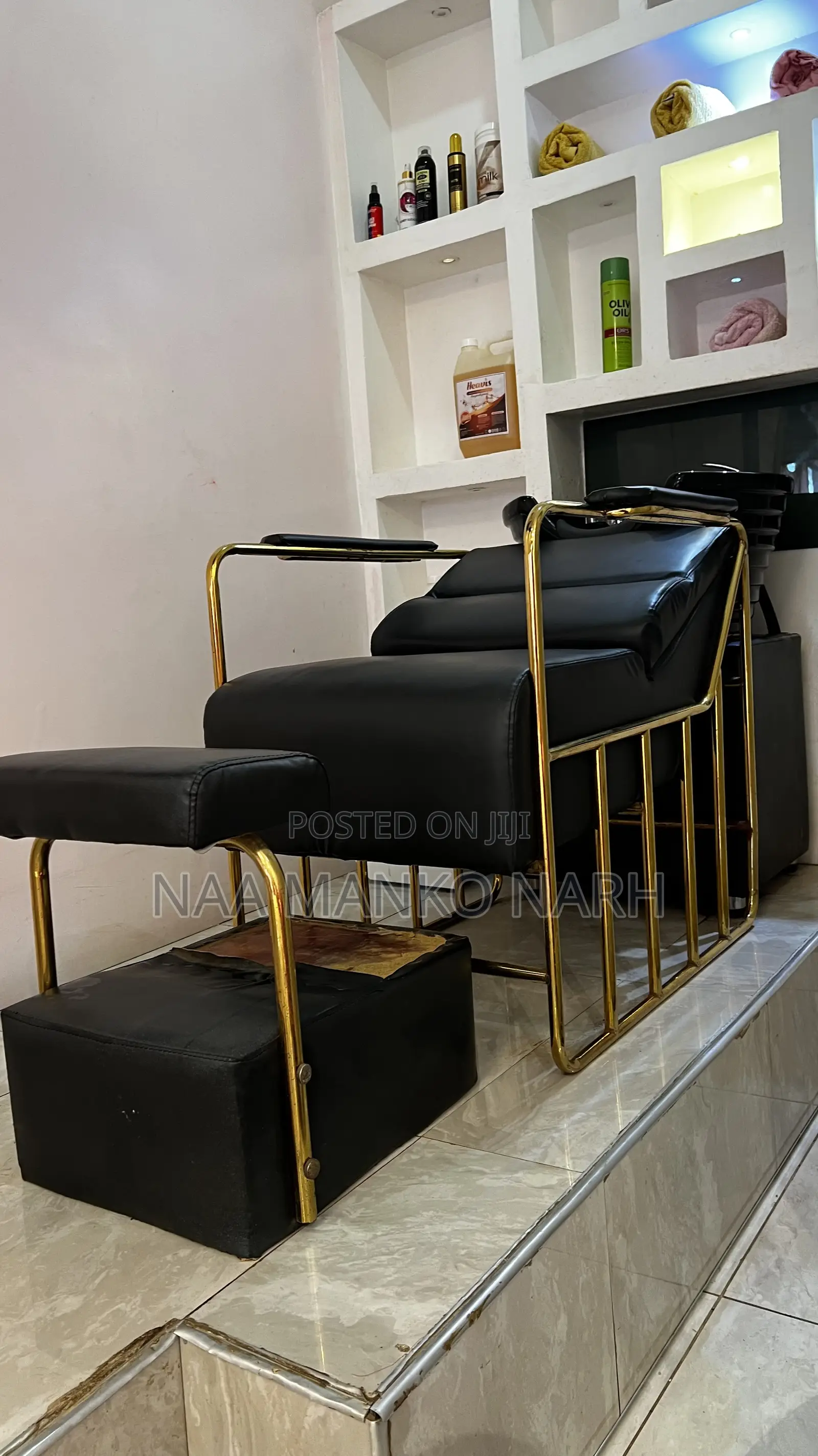 Hair Washing Sink or Shampoo Chair and Basin