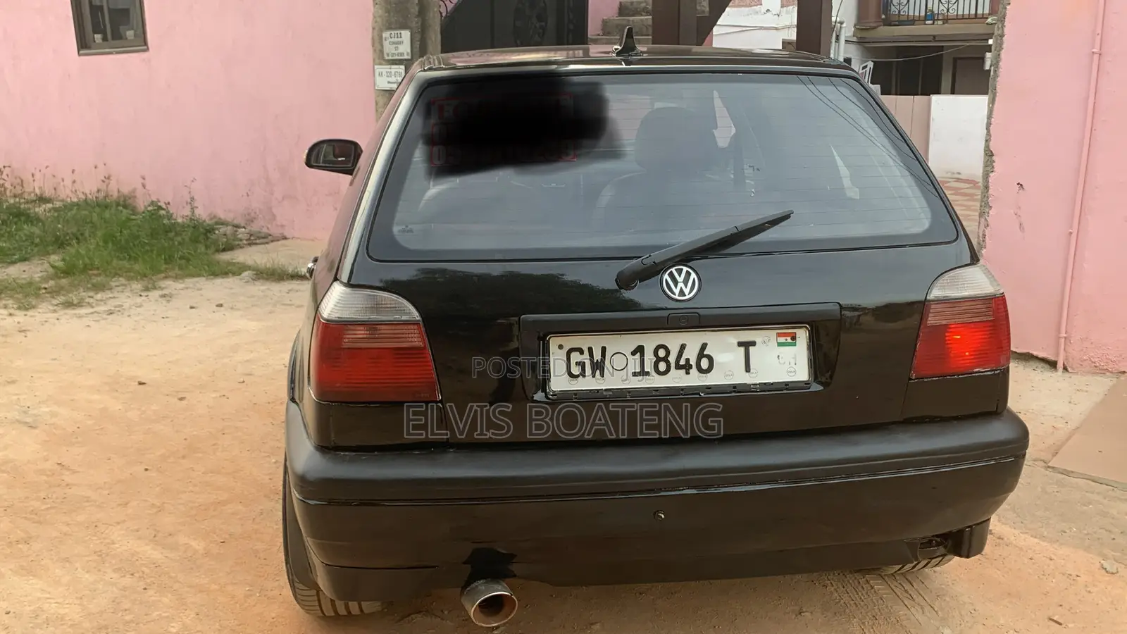 Volkswagen Golf 1996 Black