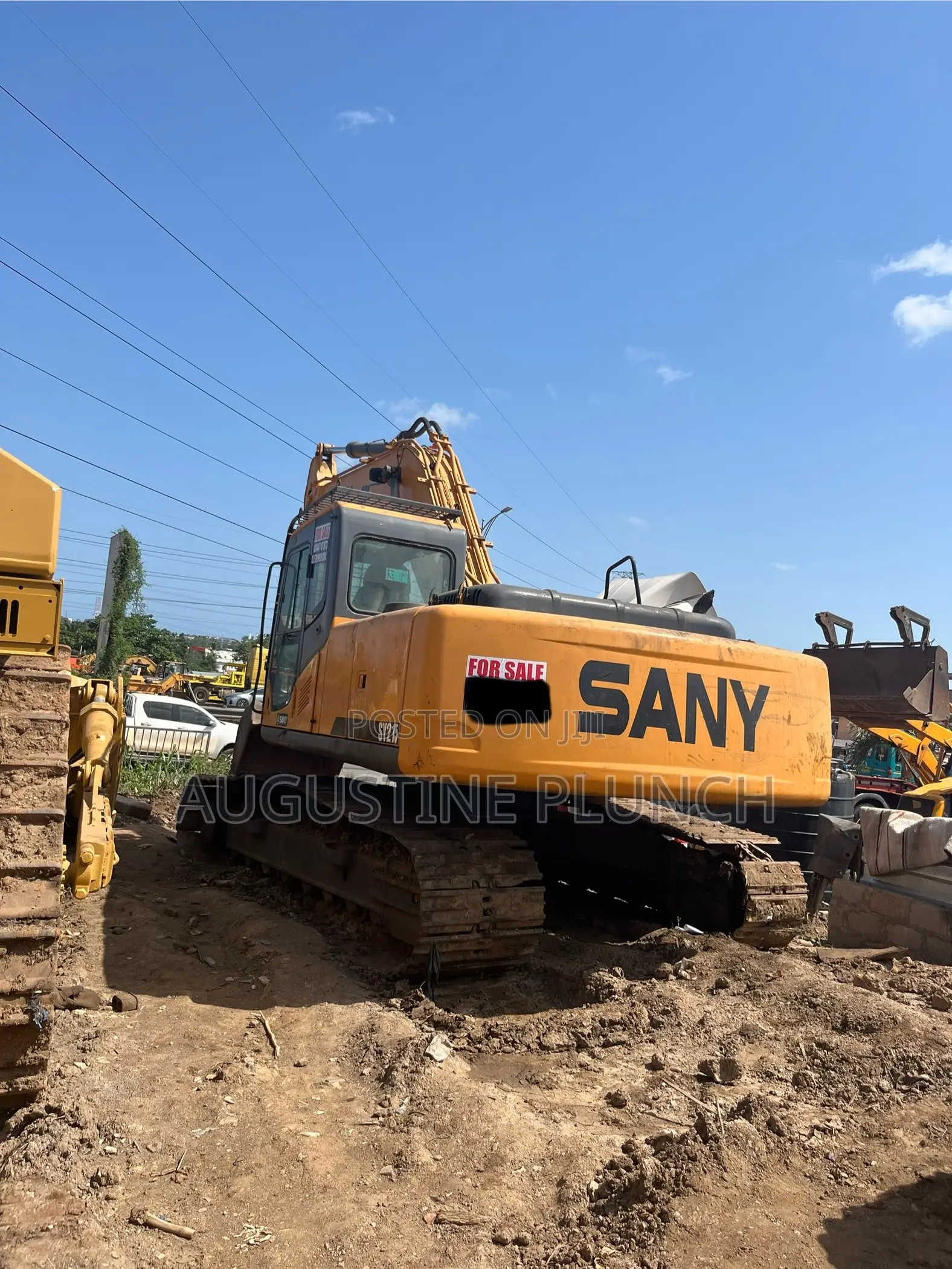 Sany 215 Water Truck Excavator