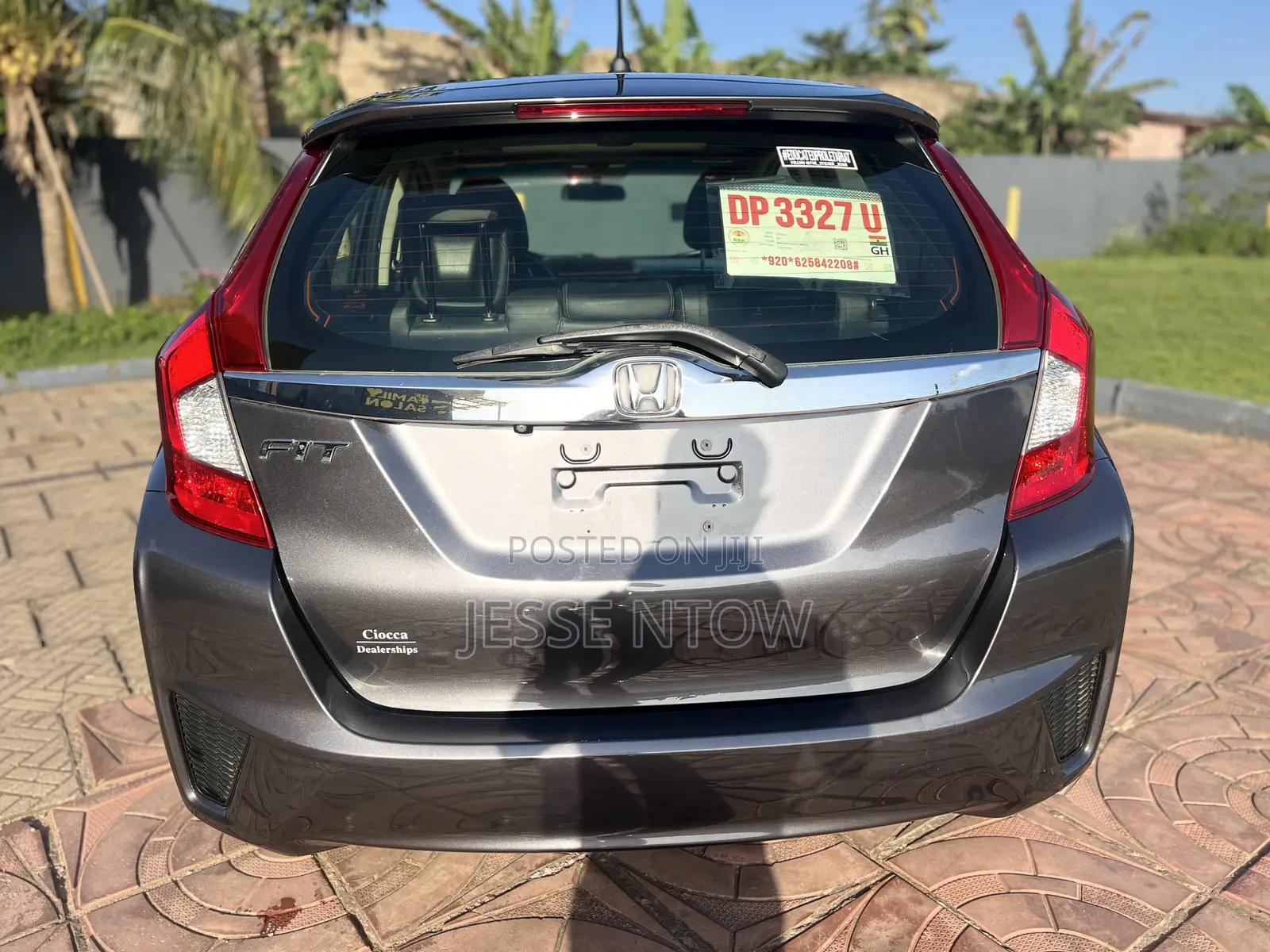 Honda Fit 2016 Gray