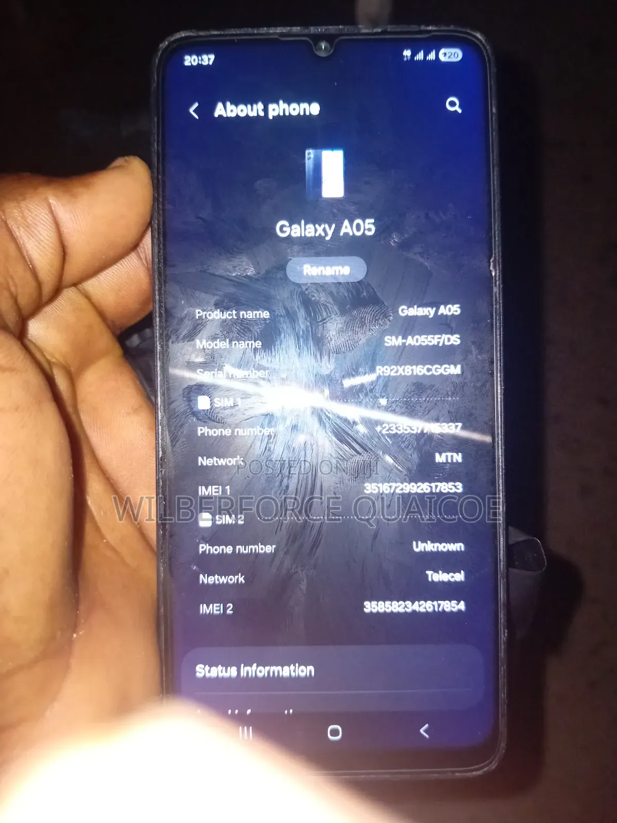 Samsung Galaxy A05 64 GB Blue