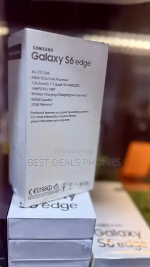 New Samsung Galaxy S6 edge 32 GB Gold