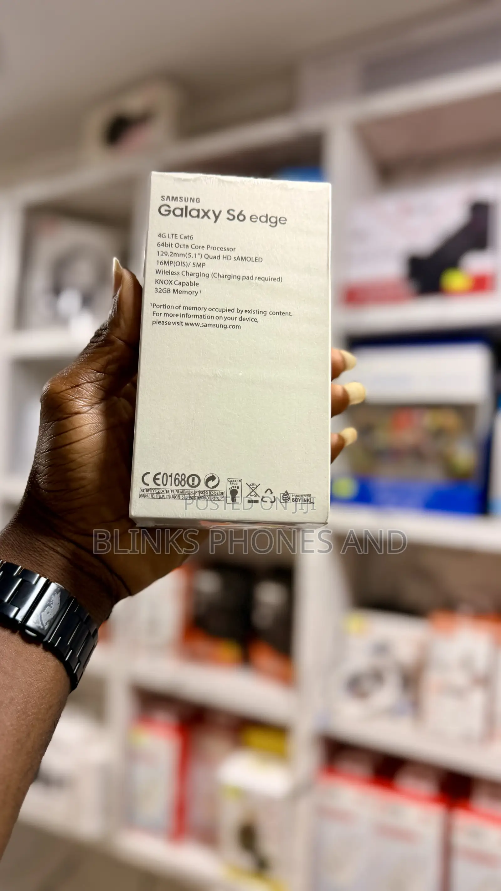 New Samsung Galaxy S6 edge 32 GB Gold