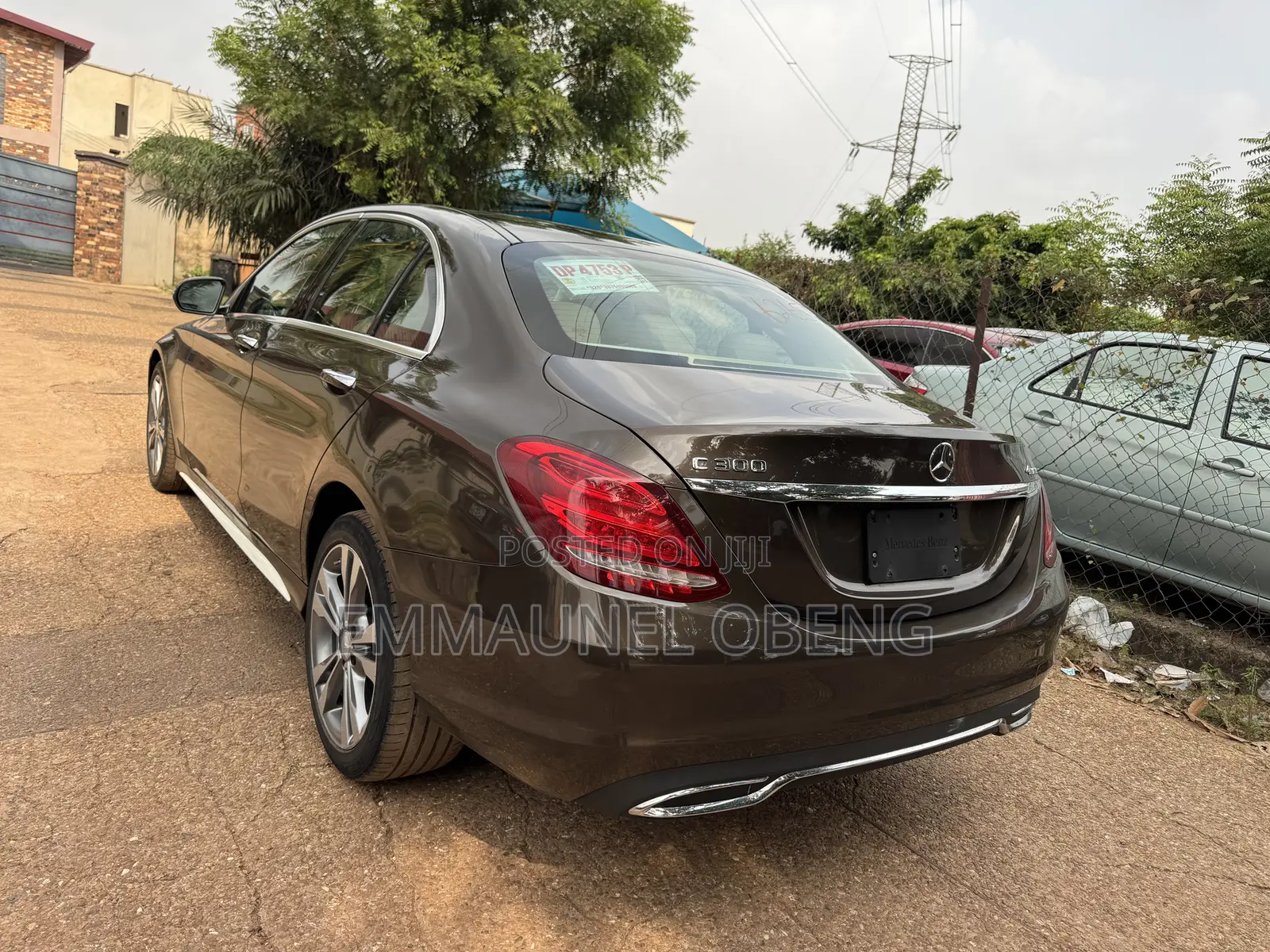 Mercedes-Benz C300 2017 Burgundy