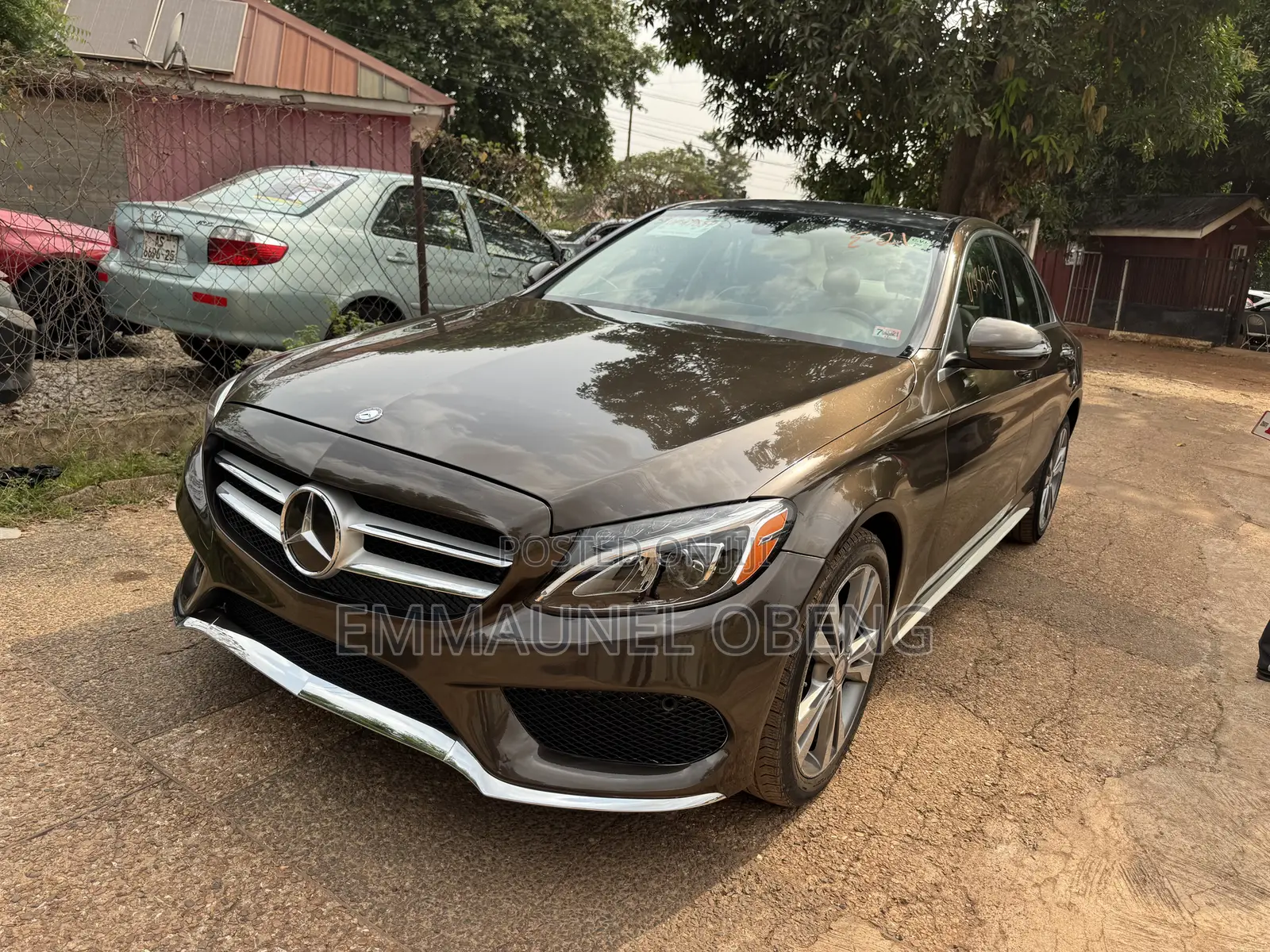 Mercedes-Benz C300 2017 Burgundy