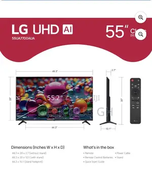 Brand New 55” Lg Ua7700 Uhd Smart Tv for Sale