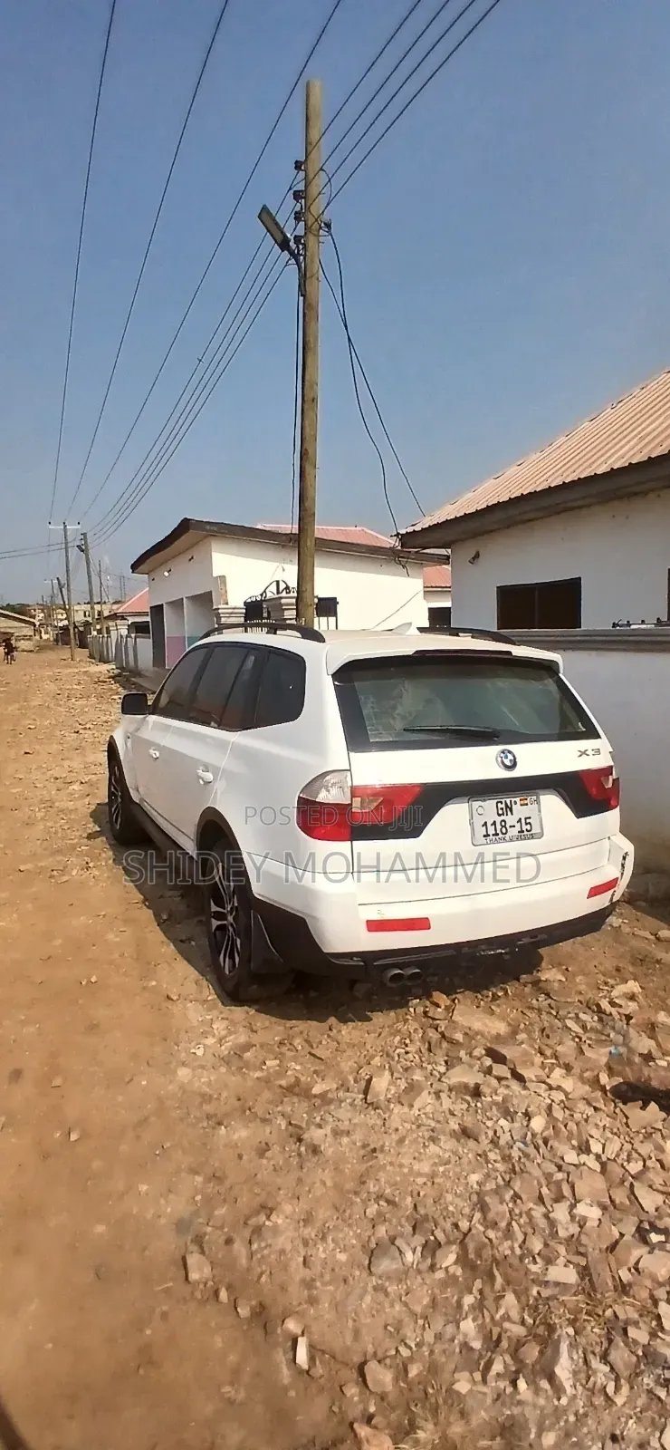 BMW X3 2.0D Activity 2008 White