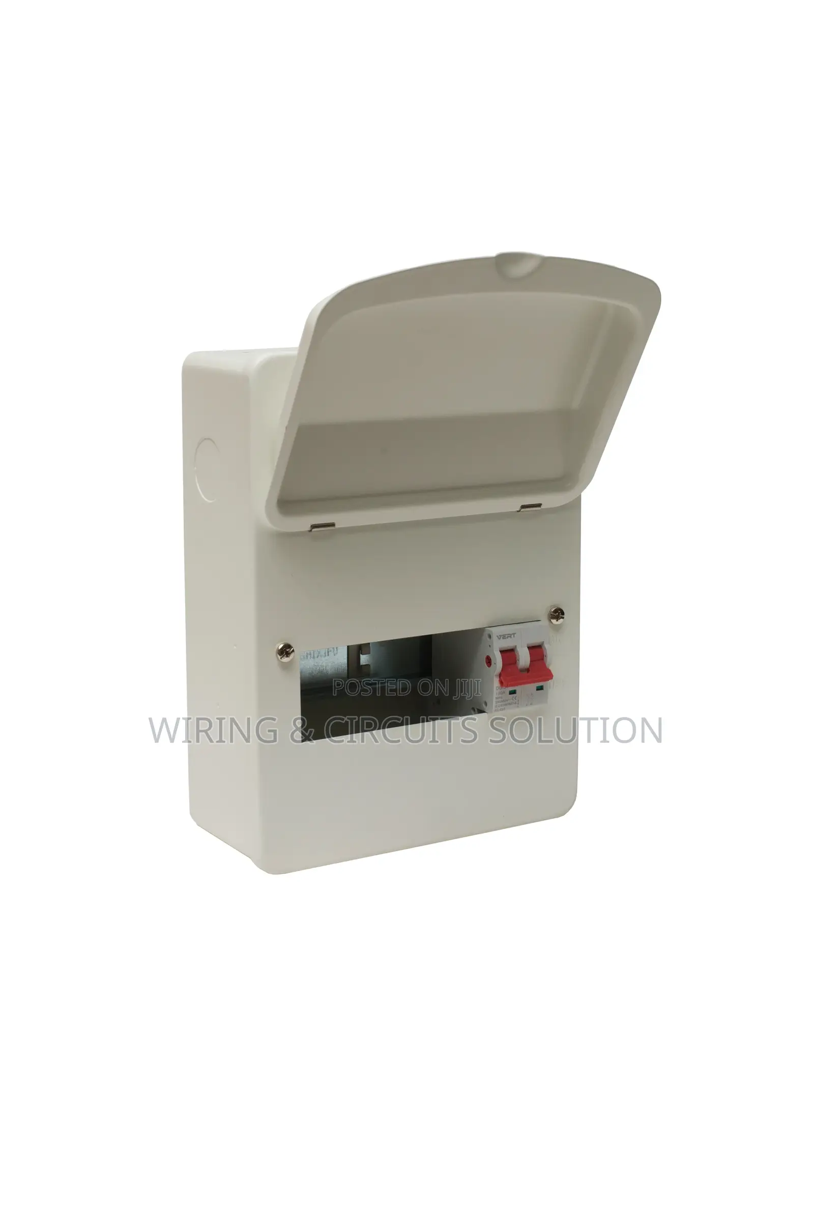 Vert Metal Single Phase Consumer Unit With 100amp Isolator