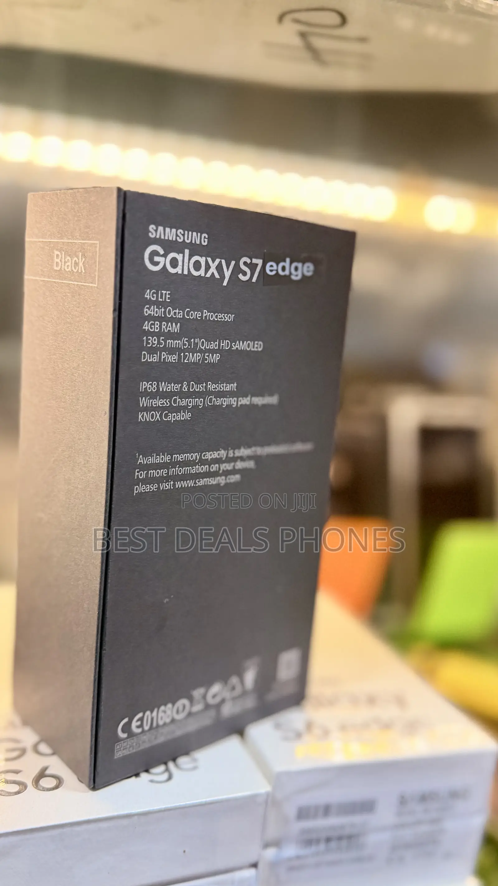 New Samsung Galaxy S7 edge 32 GB Rose Gold