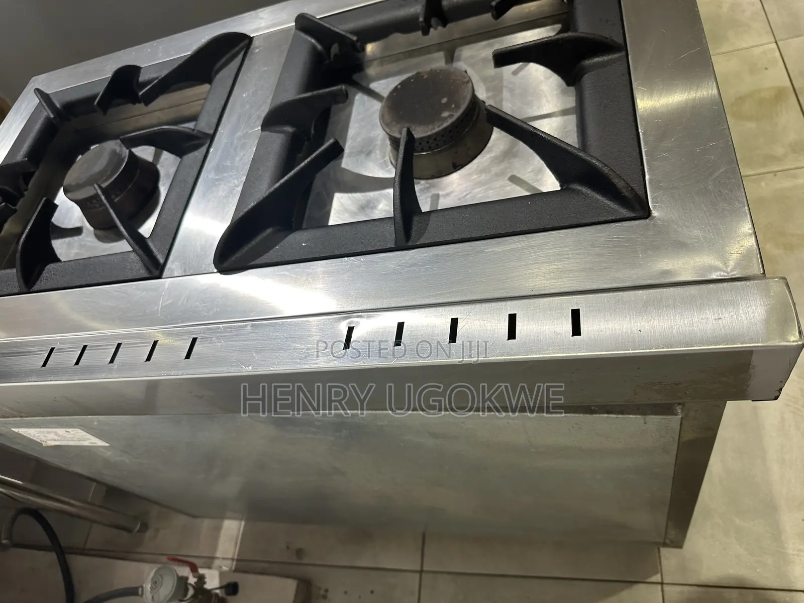 2 Head Burner With Oven