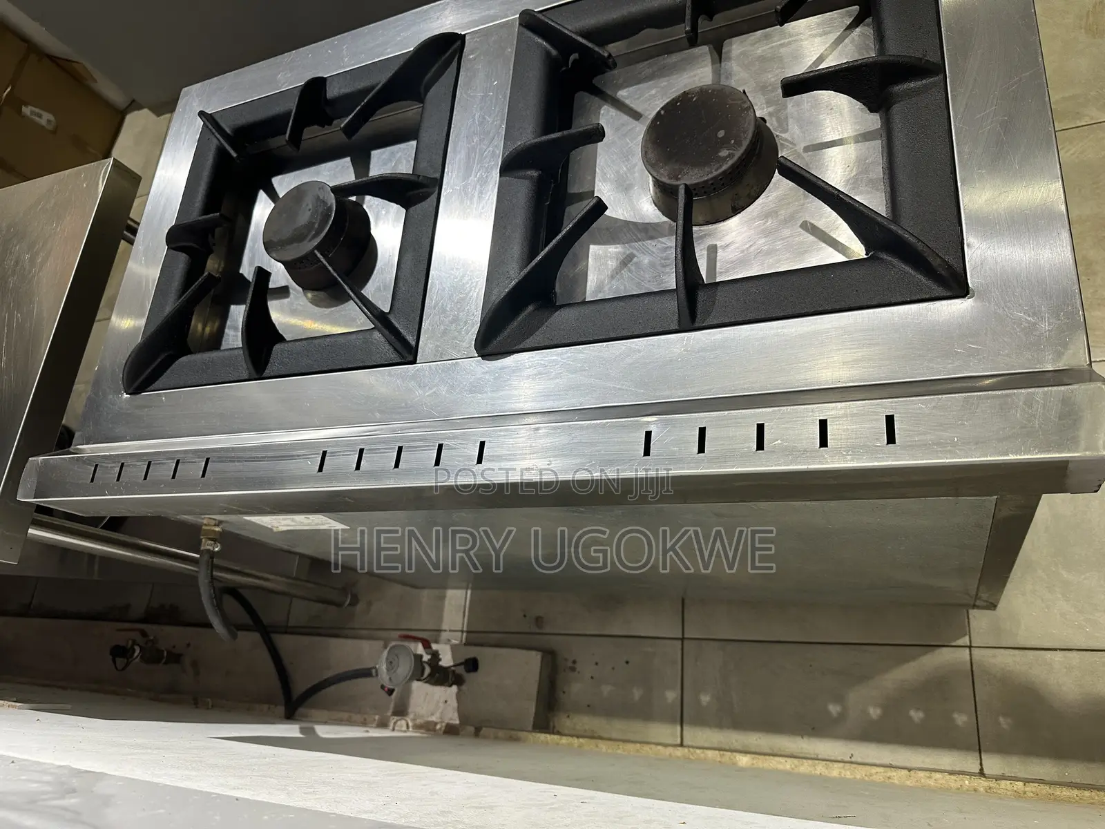 2 Head Burner With Oven