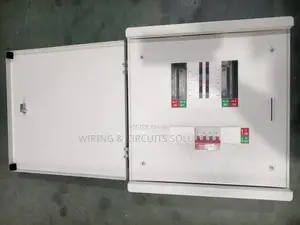 Vert Electrical 4 Way Distribution Board With Breakers