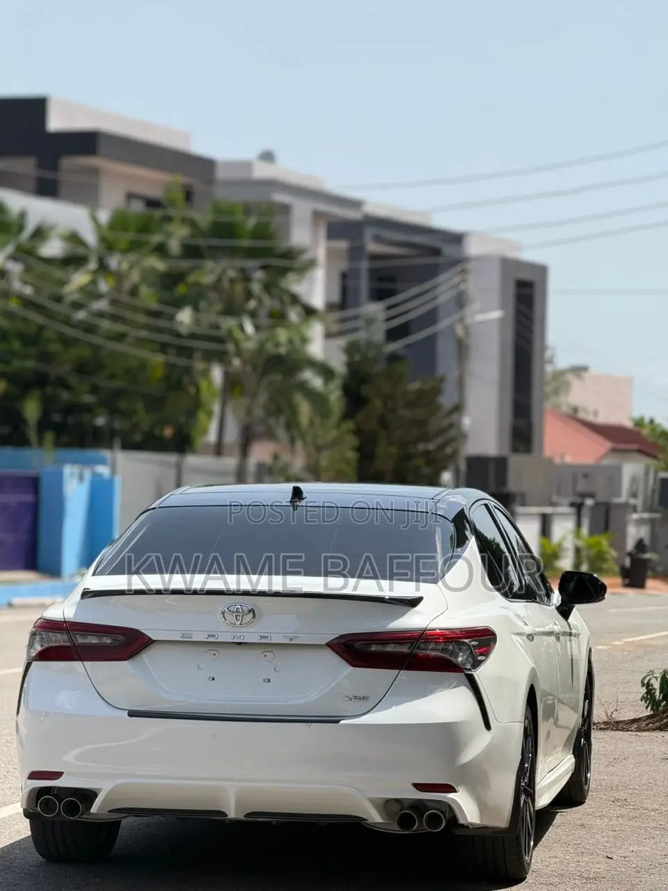 Toyota Camry XSE AWD 2024 White