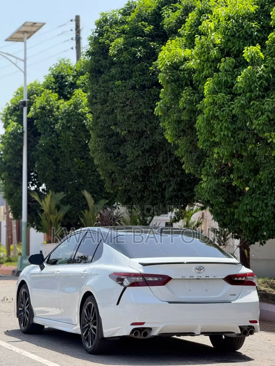 Toyota Camry XSE AWD 2024 White