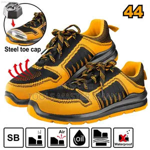 Yellow Safety Boots Size 44 - Ssh81sb.44