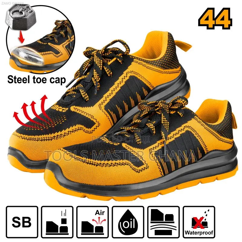 Yellow Safety Boots Size 44 - Ssh81sb.44