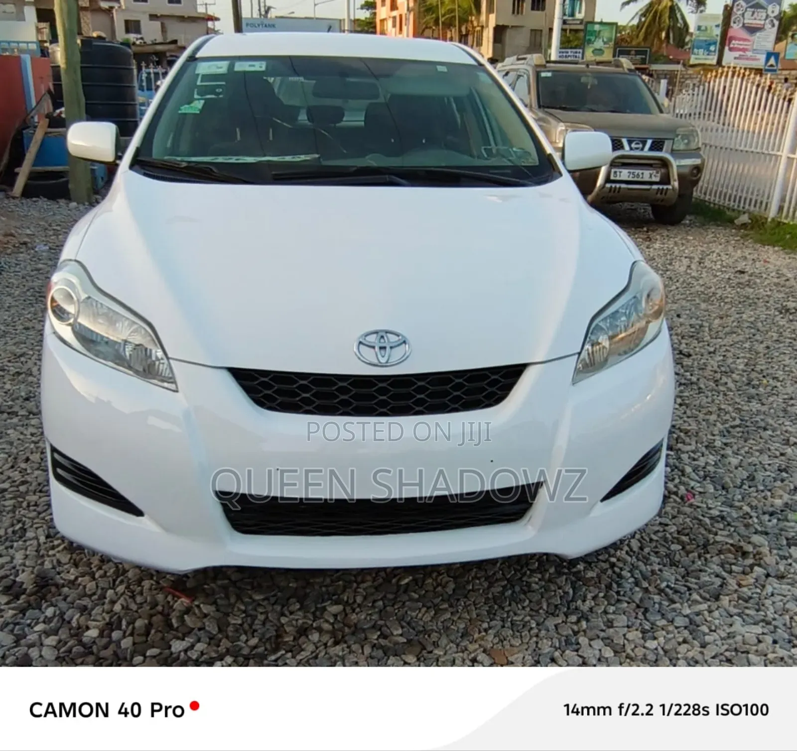 Toyota Matrix 2012 White