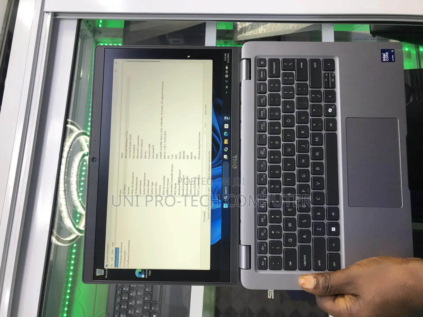 Laptop Dell Precision 3510 16GB Intel Core Ultra 5 SSD 256GB
