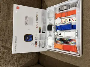 Big 2.3 Smart Watch and Airpods