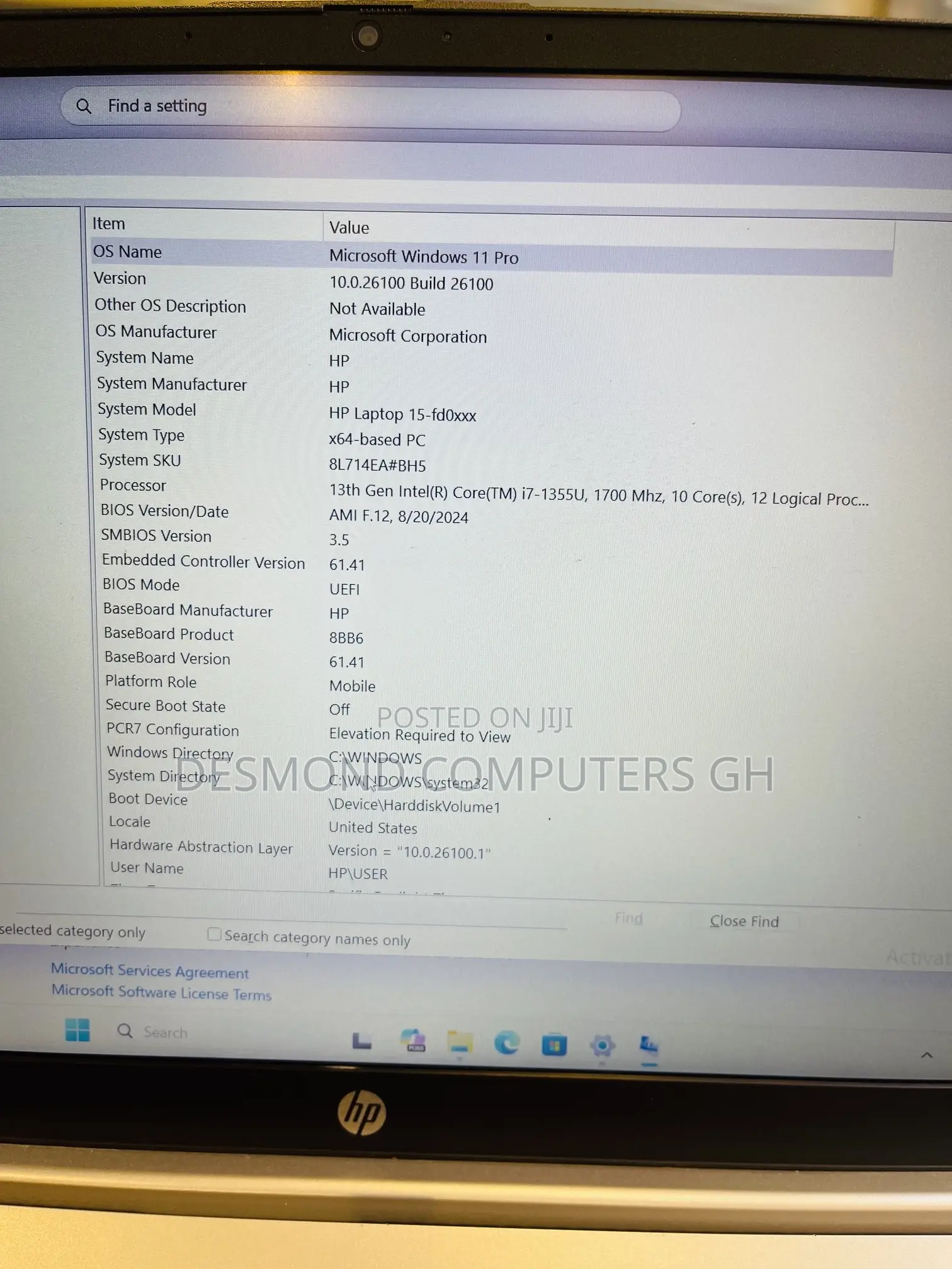 Laptop HP 15 8GB Intel Core i7 SSD 512GB
