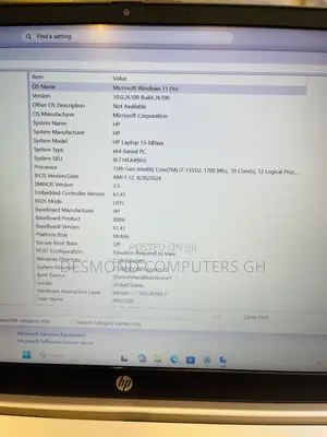Laptop HP 15 8GB Intel Core i7 SSD 512GB