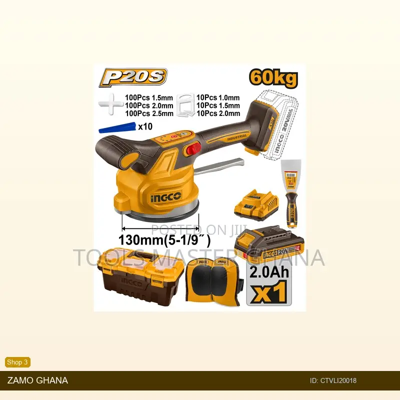 Cordless Tile Vibration - Ctvli20018