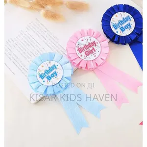 Birthday Boy / Girl Rosette Badge ( Price For 1)