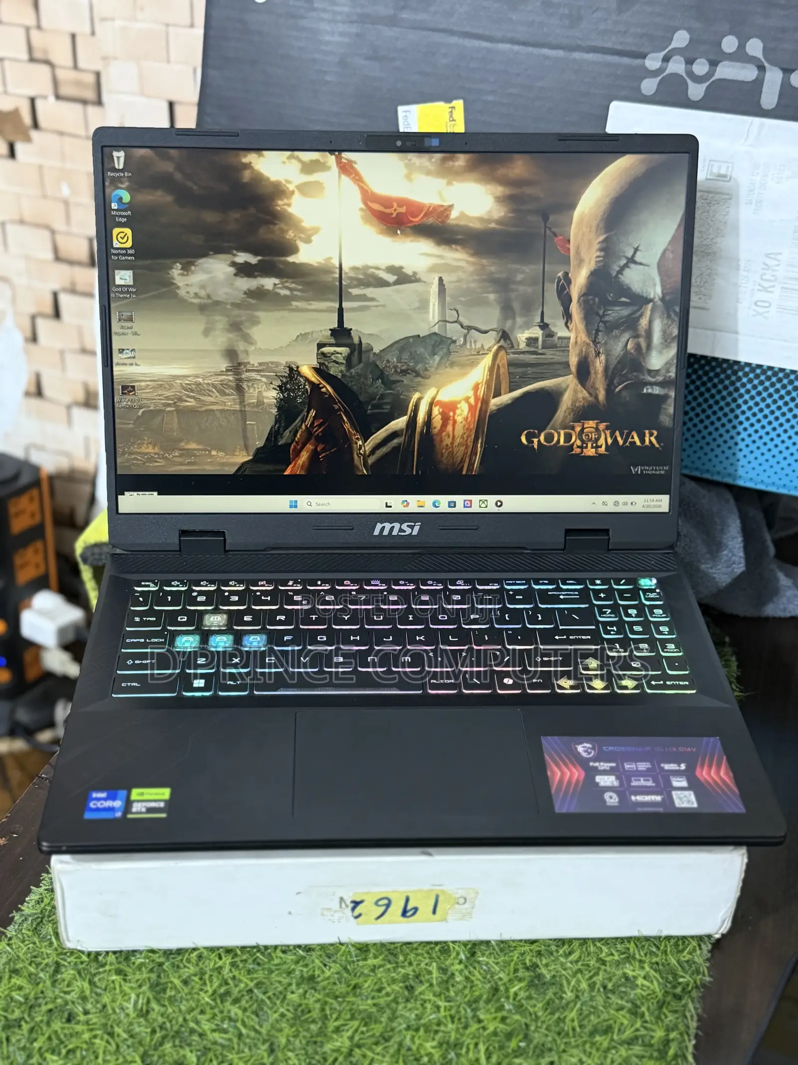 Laptop MSI Crosshair 17 32GB Intel Core i7 SSD 1T